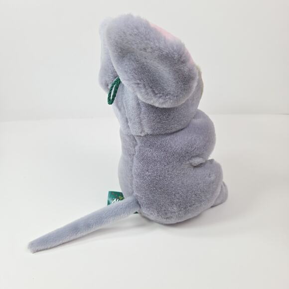 Commonwealth Snowden Gray Mouse Plush 10 Inch Vintage 1998 Stuffed Animal Toy - Picture 3 of 14